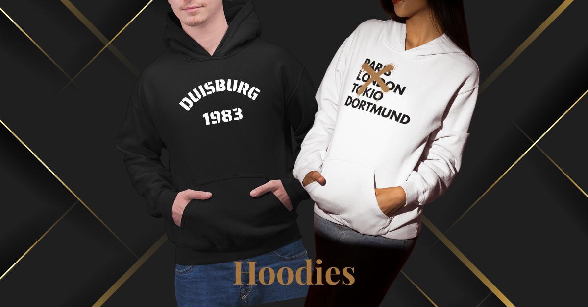 Ruhrpott Hoodies – Personalisierbare Unisex Kapuzenpullover