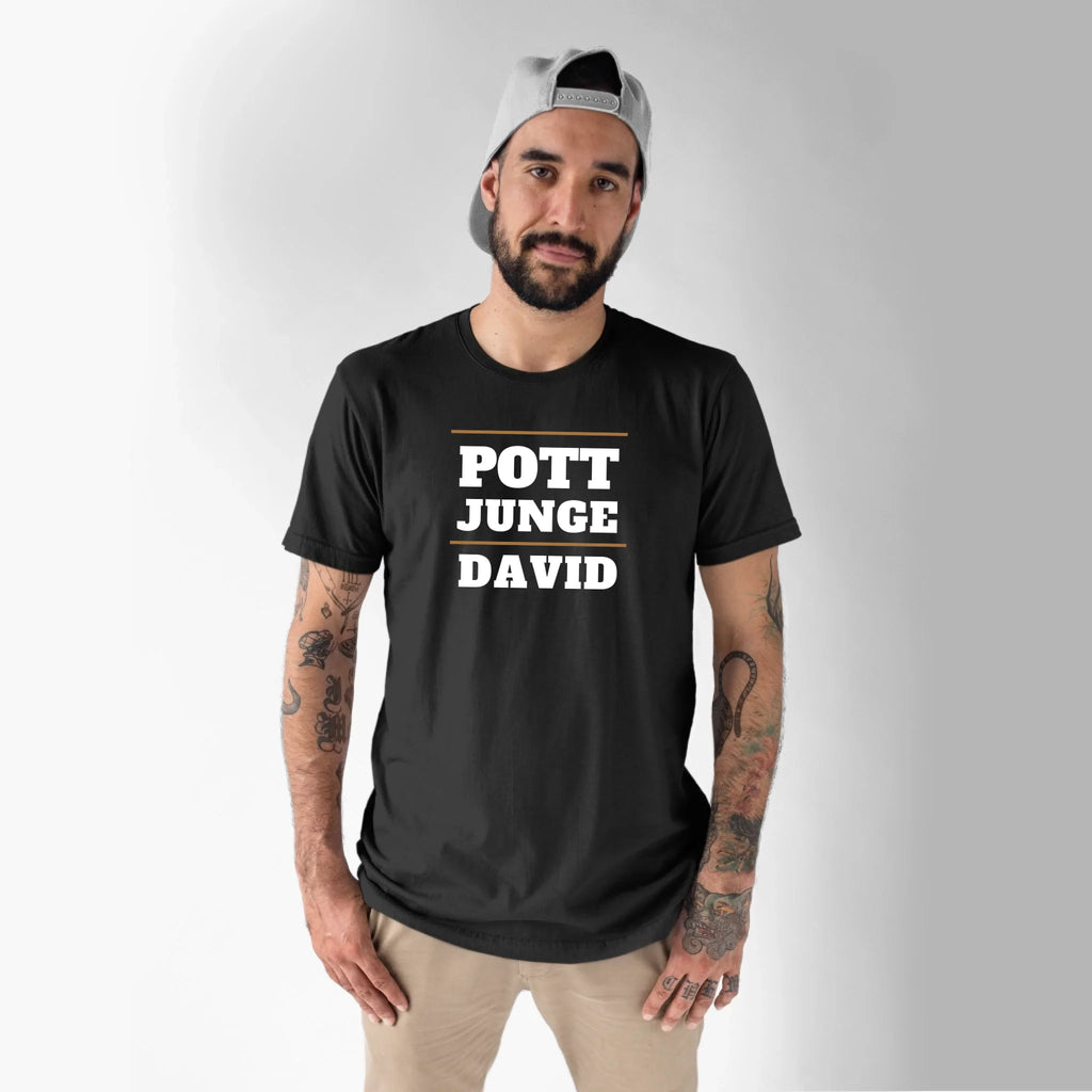 Mockup Man T-Shirt black