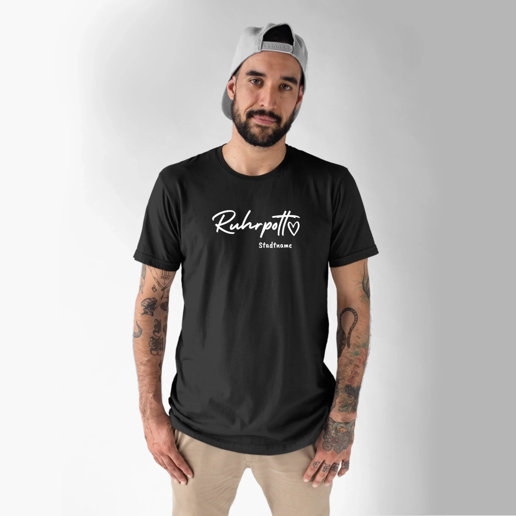 Mockup Man T-Shirt black
