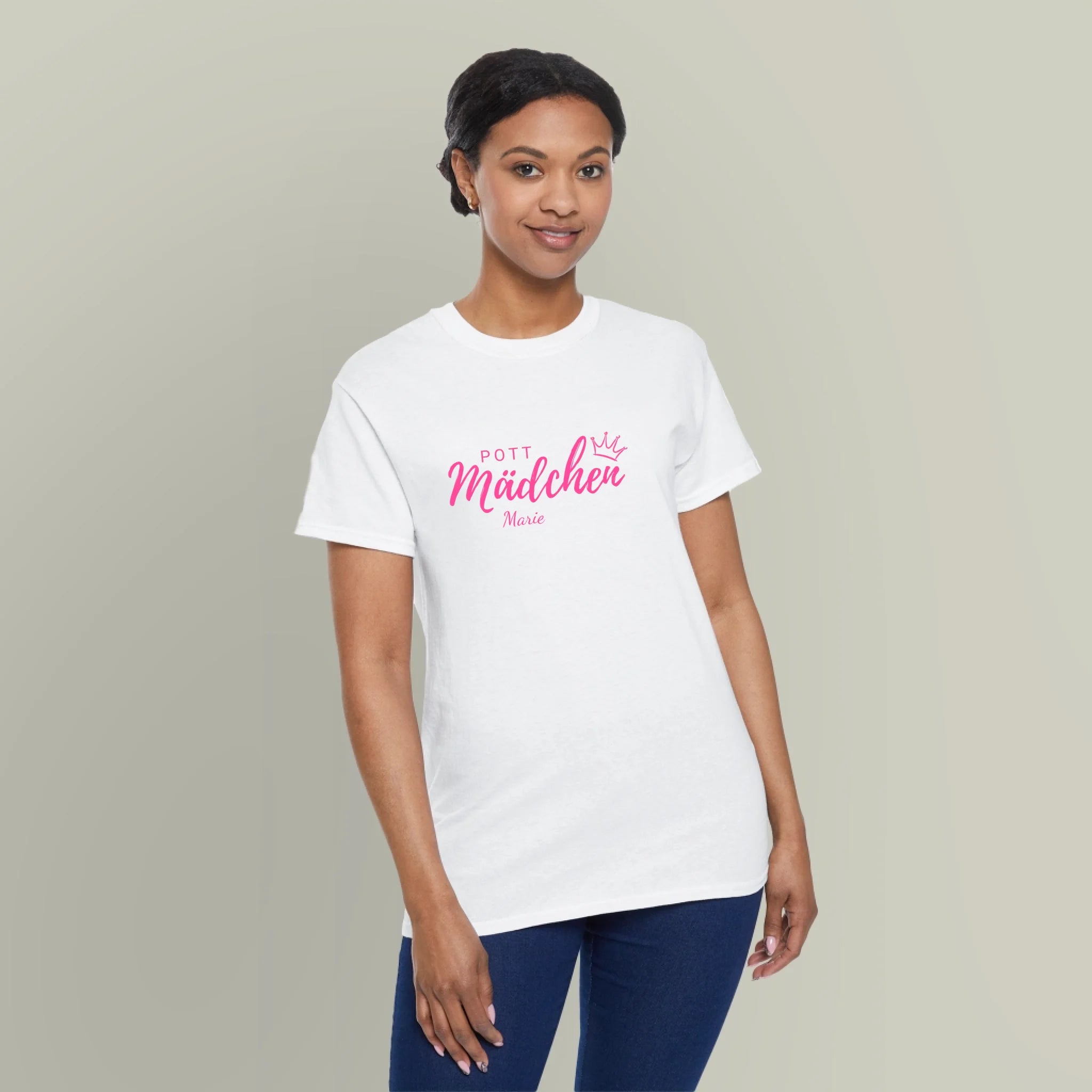 Pottmädchen- Personalisierbares T-Shirt