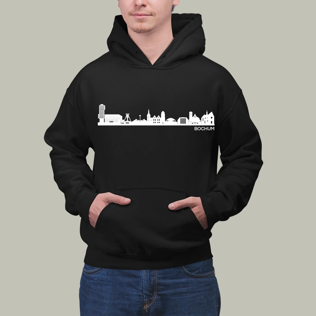 Mockup Man Hoodie black-klein